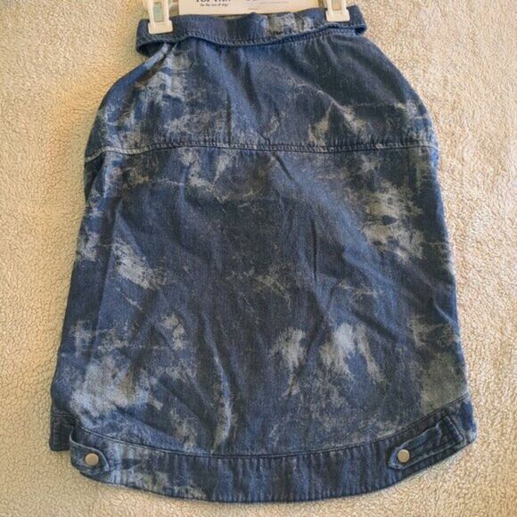 Top Paw Other - Top Paw Blue Tie Dye Denim Jacket Extra Large NWT XL